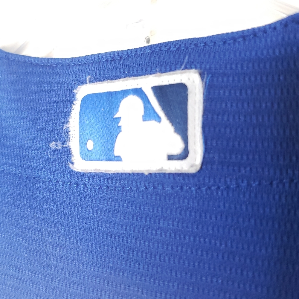 Majestic MLB Genuine Merch Toronto Blue Jays Bautista Jersey Size Medium - Picture 7 of 9